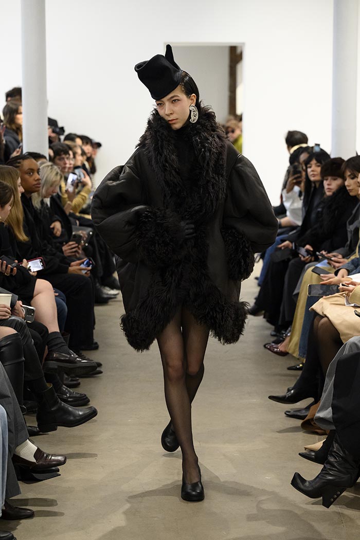 Paris fashion show look from 2025 collection